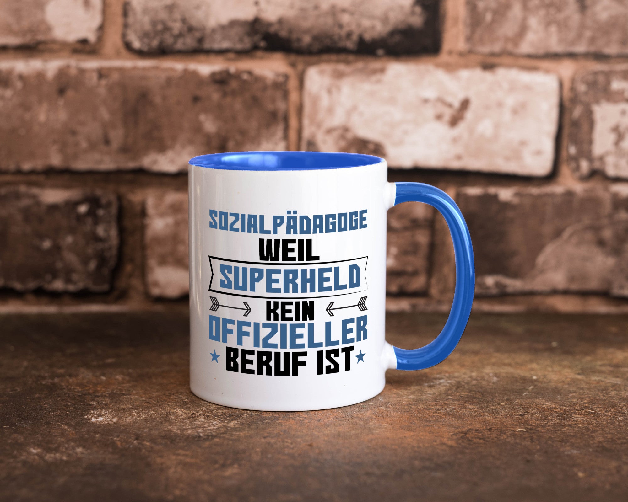 Superheld Sozialpädagoge | Pädagoge lustig Humor Geschenkidee Geschenk Tasse