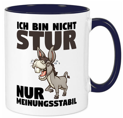 Sturer Esel | Sturkopf Tasse Dickkopf Spruch Humor lustiger Geschenk