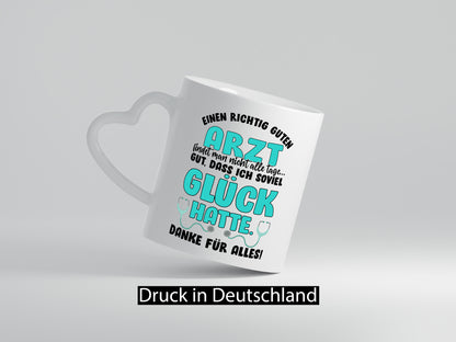 Richtig guter Arzt | Dankeschön Tasse Ärzte Spruch vl9 Humor Geschenkidee