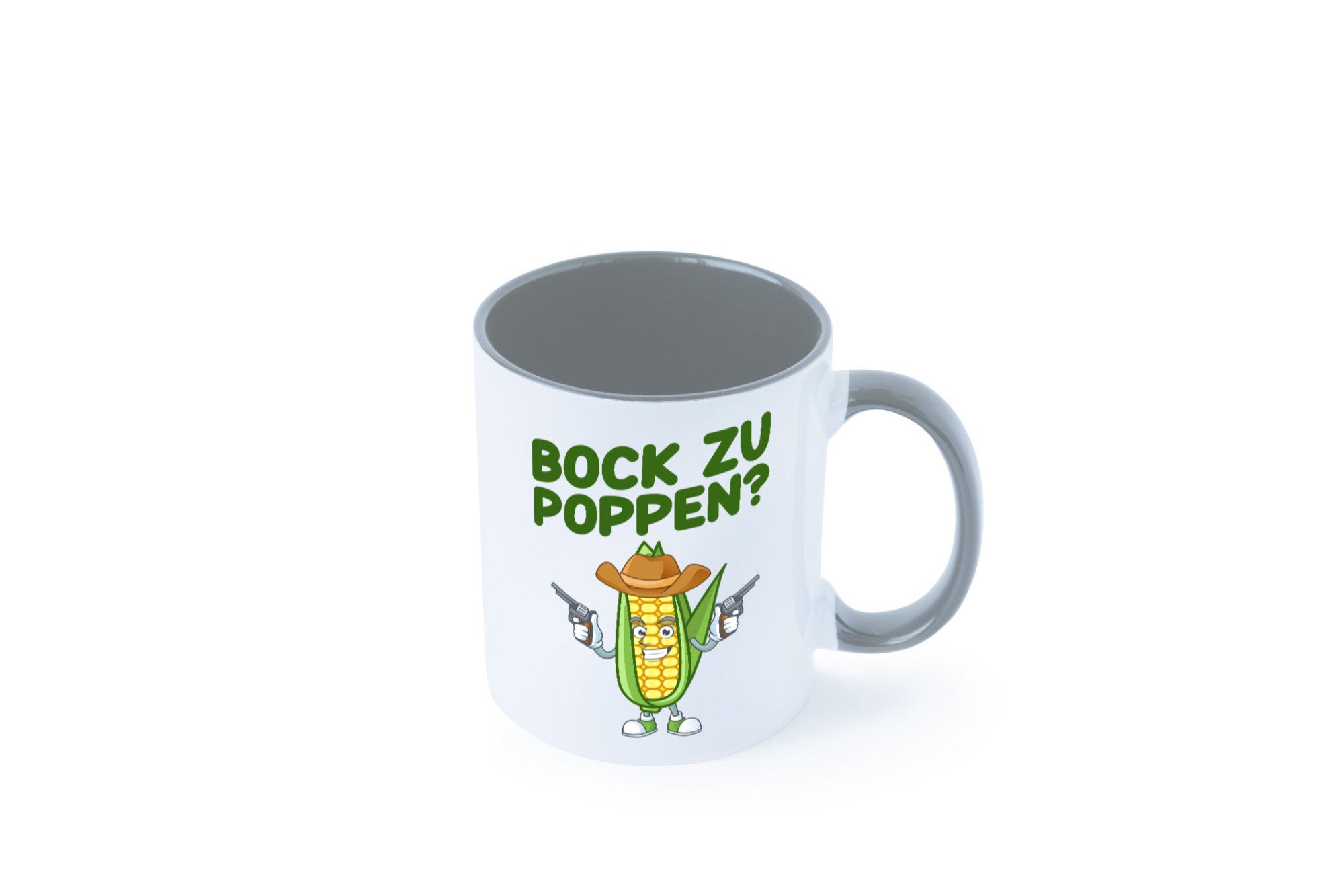 Bock auf Poppen | Mais Lustig Geschenk Humor Geschenkidee lustiger Spruch Tasse