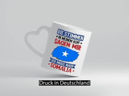 Somalia | Urlaub Stimmen in meinem Kopf Traumland v2 Geschenk Familie