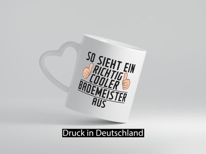 Richtig Cooler Bademeister | Rettungsschwimmer lustig Humor Geschenkidee