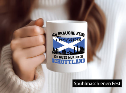 Ich muss nach Schottland | Urlaub, Humor, Geschenkidee, Tasse