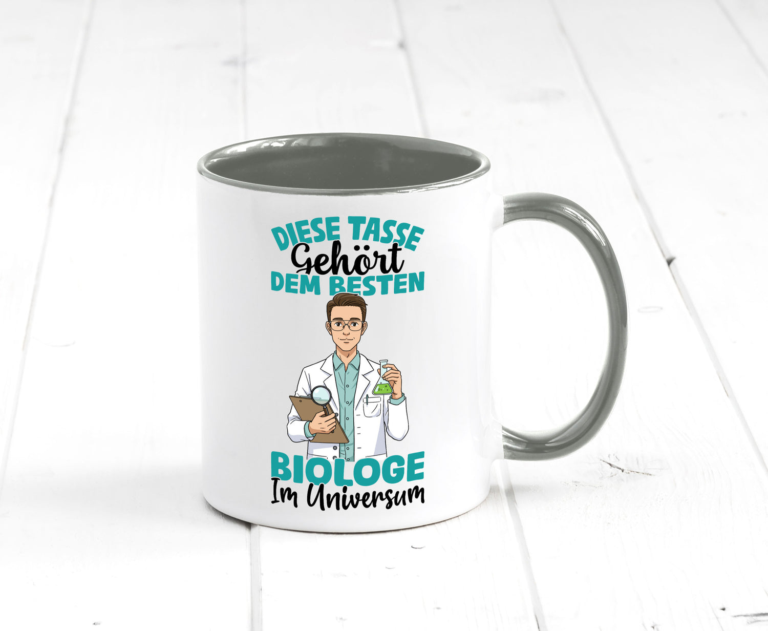 Im Universum: Biologe | Biologie Naturforscher Humor Geschenkidee Tasse