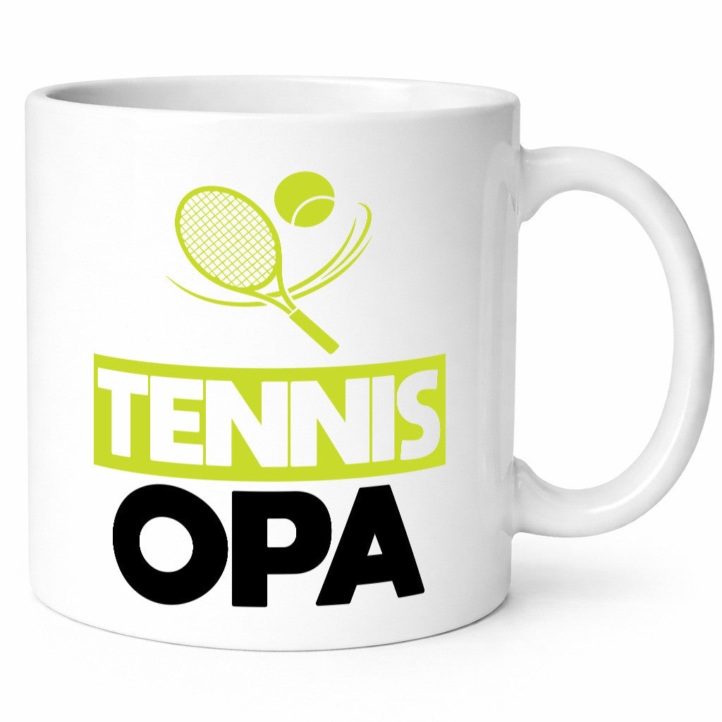Tennis Opa | Tennisspieler Großvater Humor Familie Geschenkidee Tasse