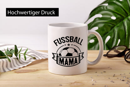 Fussball Mama | Spielerin Geschenkidee Familie Humor Tasse