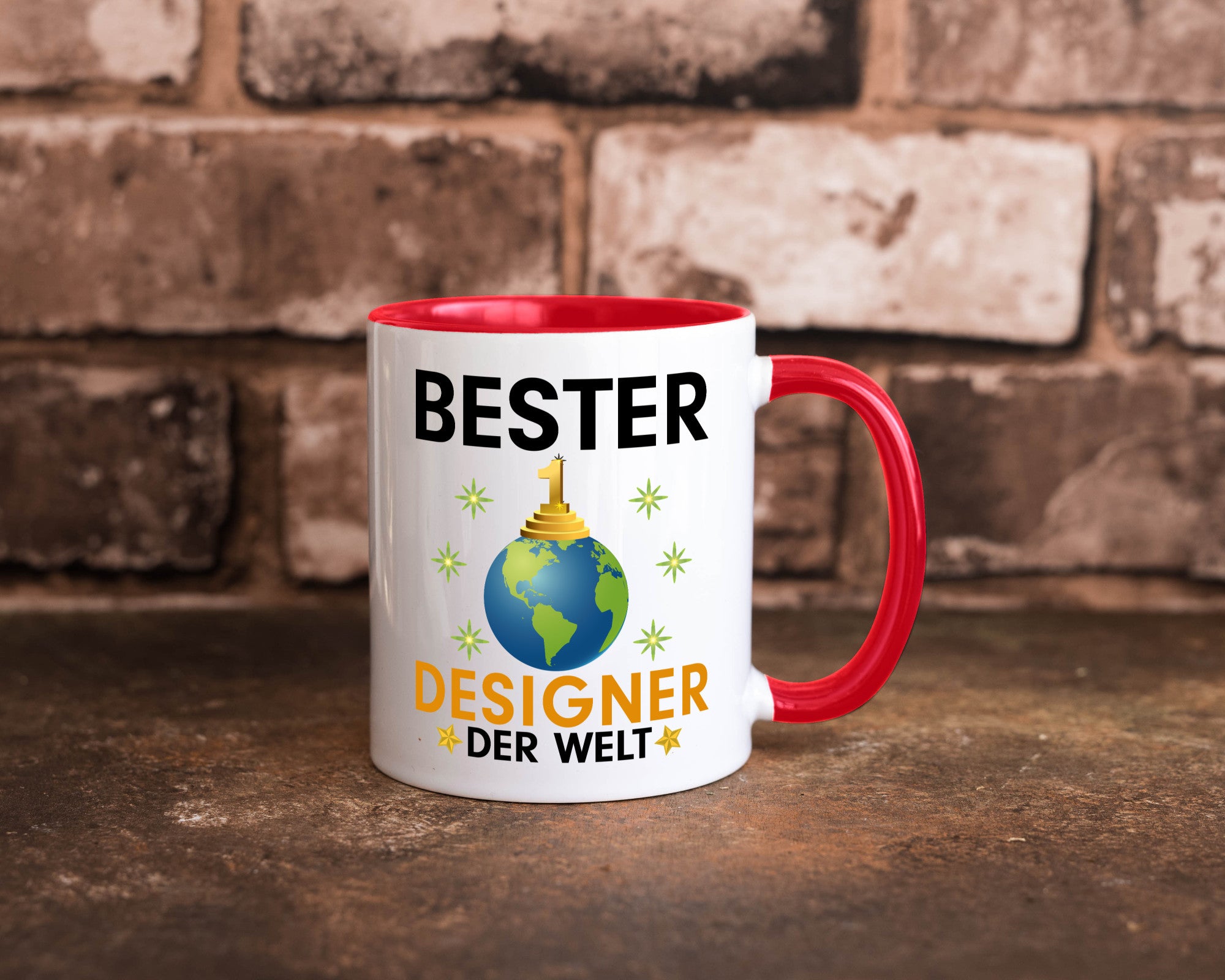 Welt Bester Designer Beruf | Mode Geschenk Arbeit Kollegen Büro lustiger Spruch