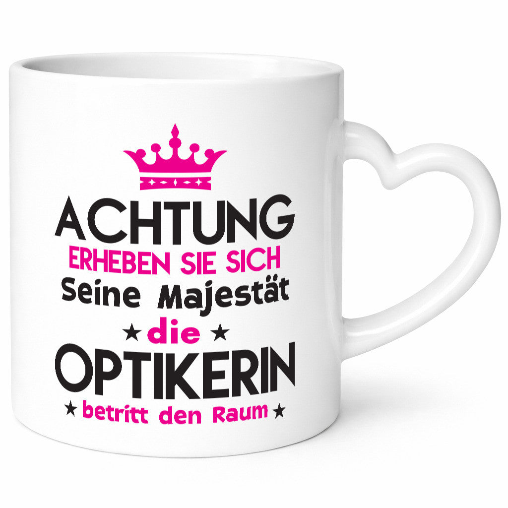 Seine Majestät Optikerin | Augenoptik lustiger Spruch Geschenk Humor