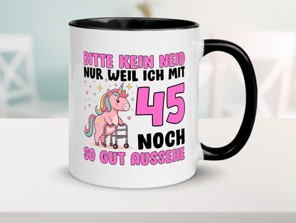 45. Geburtstag | 45 Jahre Mit noch so gut aussehen Geschenk Geschenkidee