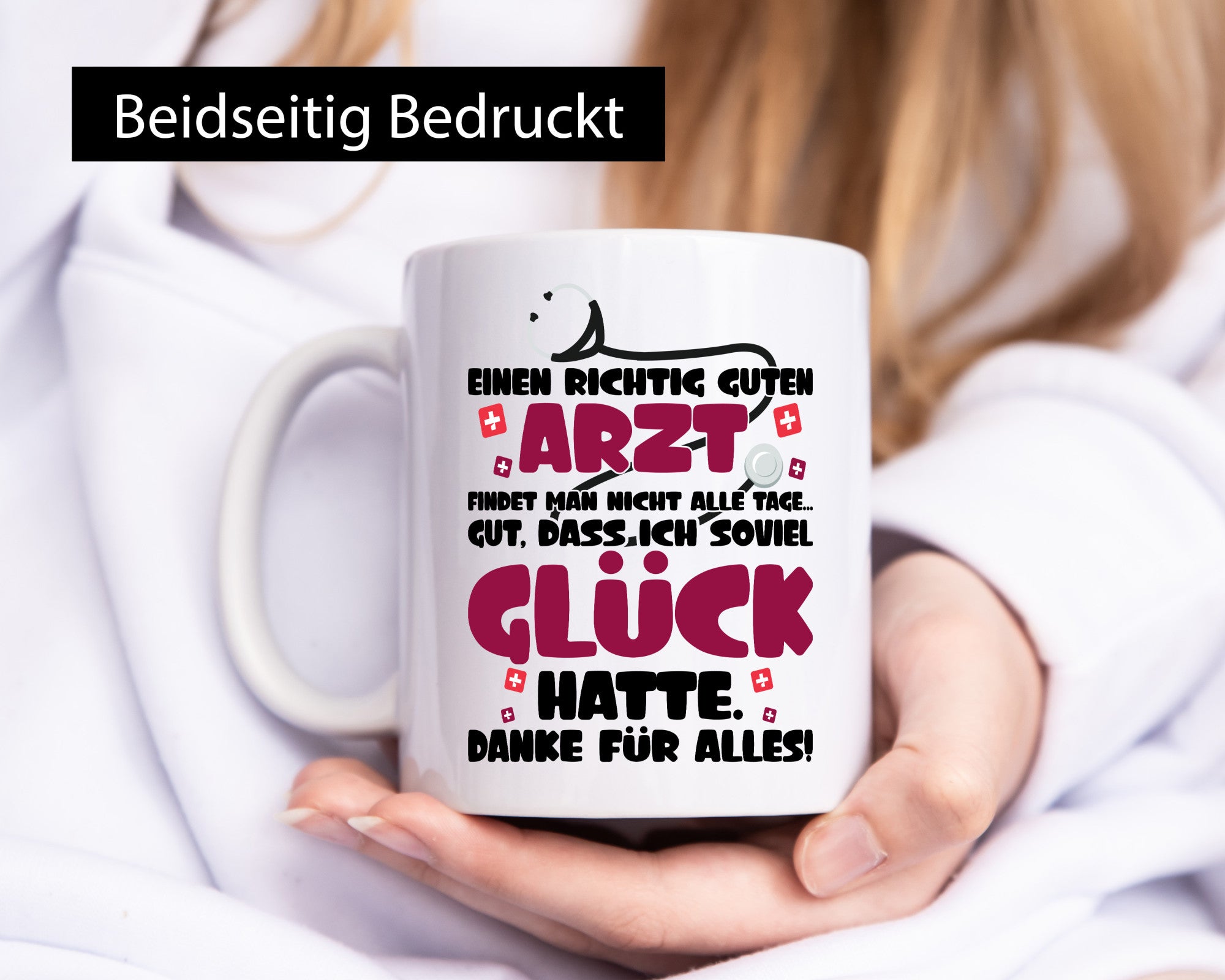 Richtig guter Arzt | Dankeschön Tasse Ärzte Spruch vl1 Humor Geschenkidee
