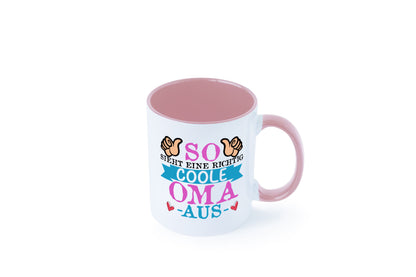So sieht eine richtig Coole Oma aus | Großmutter Humor Familie Geschenkidee