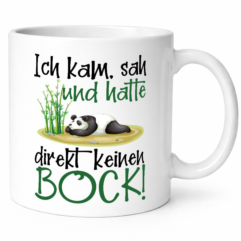 Ich habe kein Bock v2 Geschenk Humor Geschenkidee lustiger Spruch Tasse
