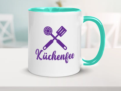 Küchenfee | Mama kocht am besten Muttertag Geschenkidee Familie Humor Tasse