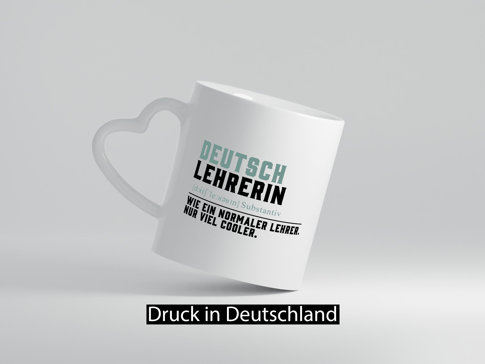 Deutschlehrerin | Lehrerin Unterricht Lieblinglehrerin Geschenkidee Humor Tasse