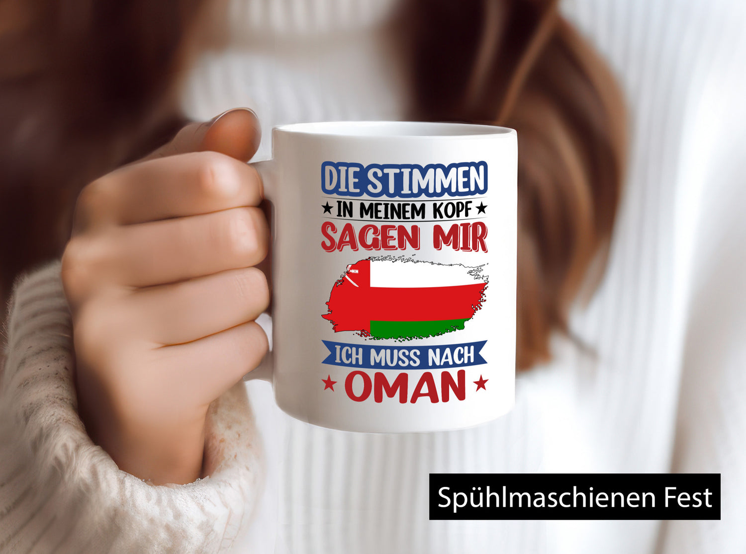 Oman | Urlaub Stimmen in meinem Kopf Traumland v2 lustig Familie Geschenkidee