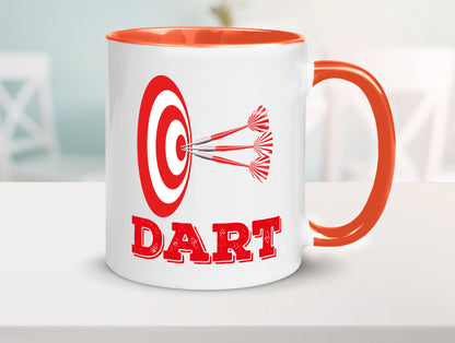 Dartspieler Tasse | Dart Hobby Motiv Spieler lustig Humor Geschenkidee Geschenk