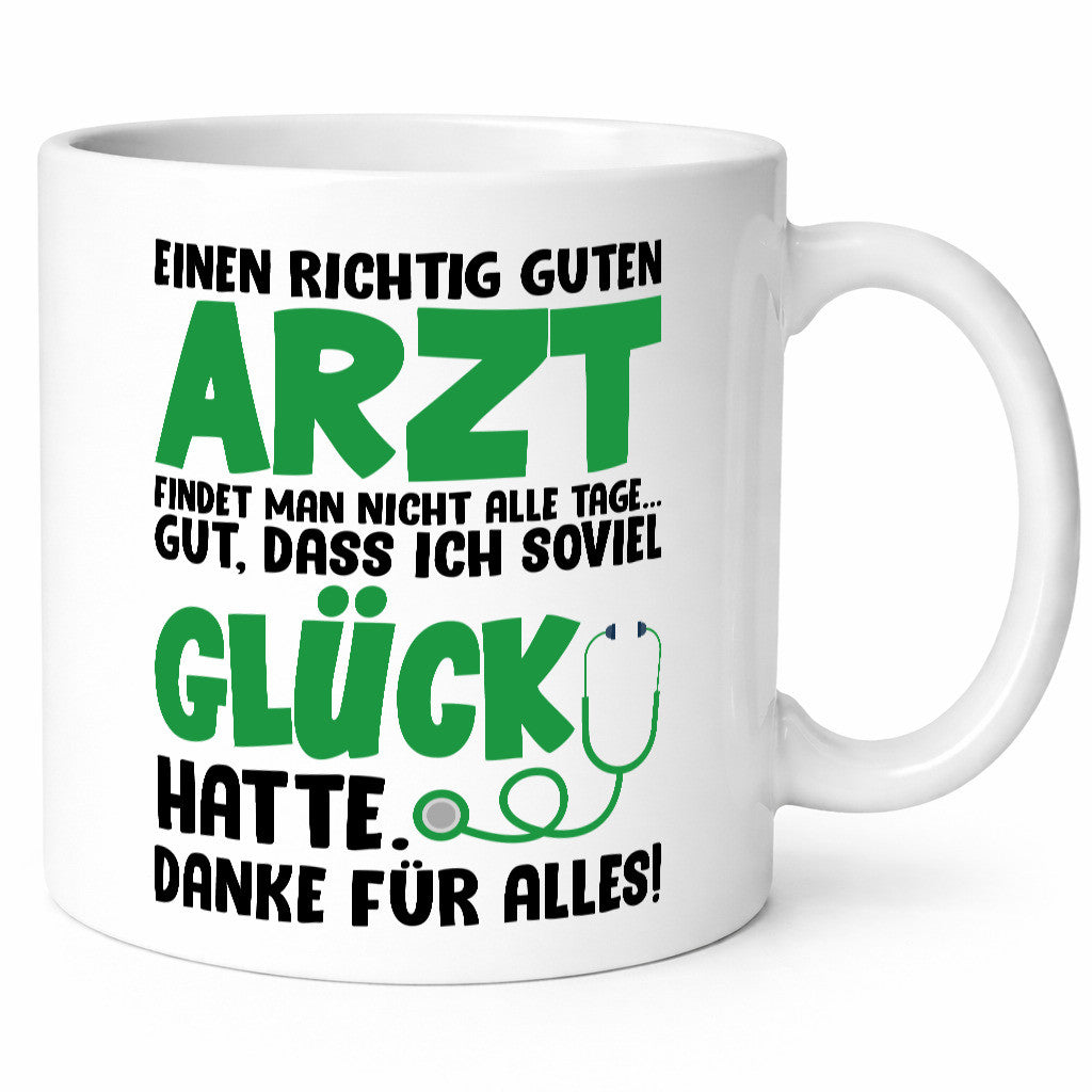 Richtig guter Arzt | Dankeschön Tasse Ärzte Spruch vl6 lustiger Geschenk Humor