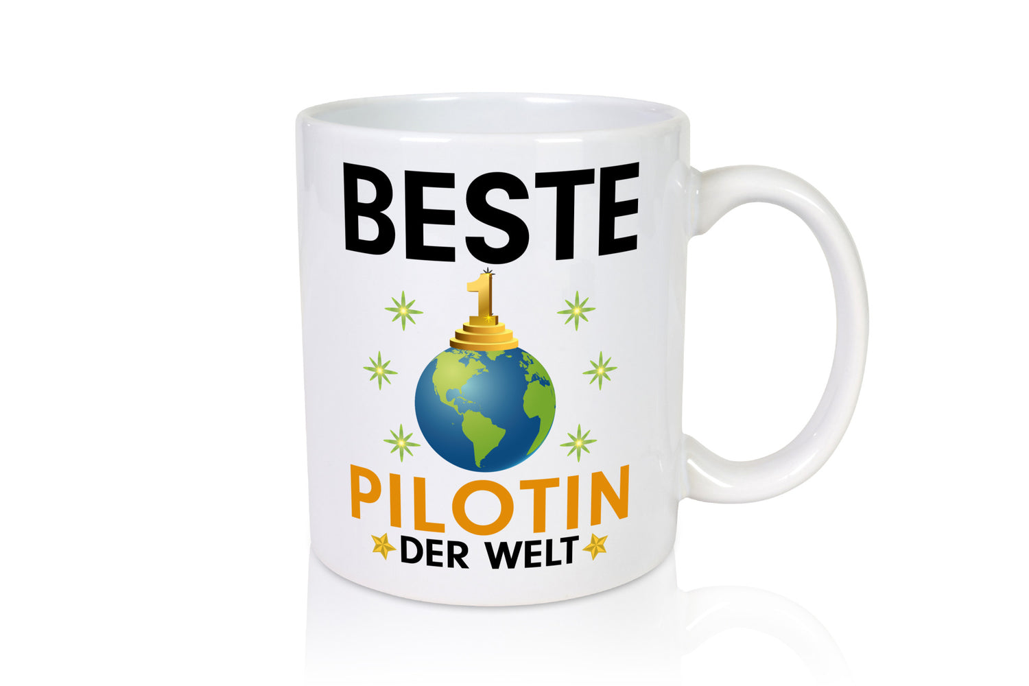 Welt Beste Pilotin | Definition Piloten Geschenkidee Humor Tasse