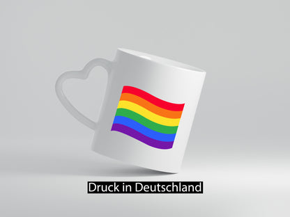 LGBTQ+ Mug | Colourful Rainbow Pride Flag LGBT Humour Gift Idea