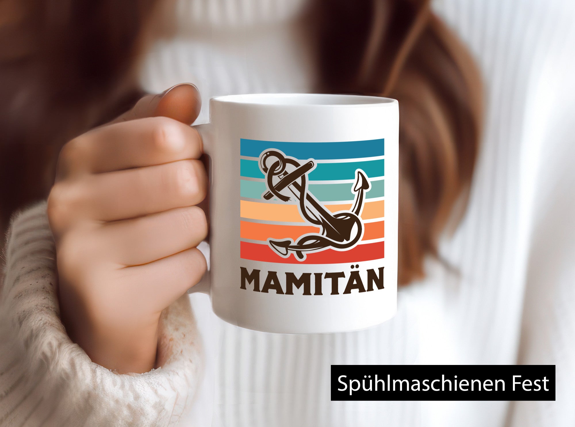 Mamitän | Schiff Boot Amker Muttertag Geschenk Familie Geschenkidee lustiger