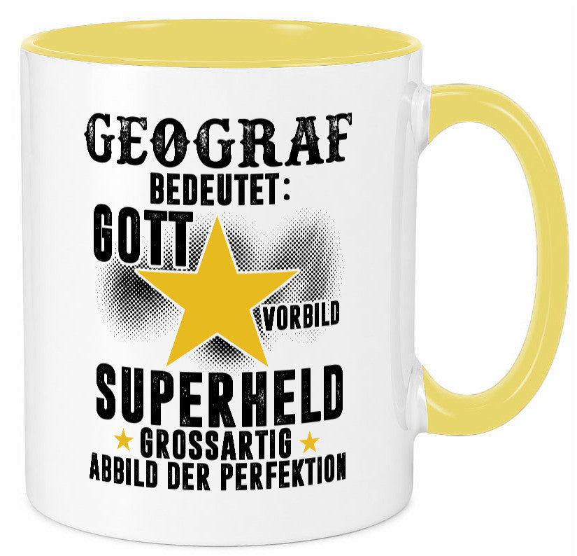 Bedeutung von Geograf | Geografie lustiger Spruch Geschenk Humor Geschenkidee