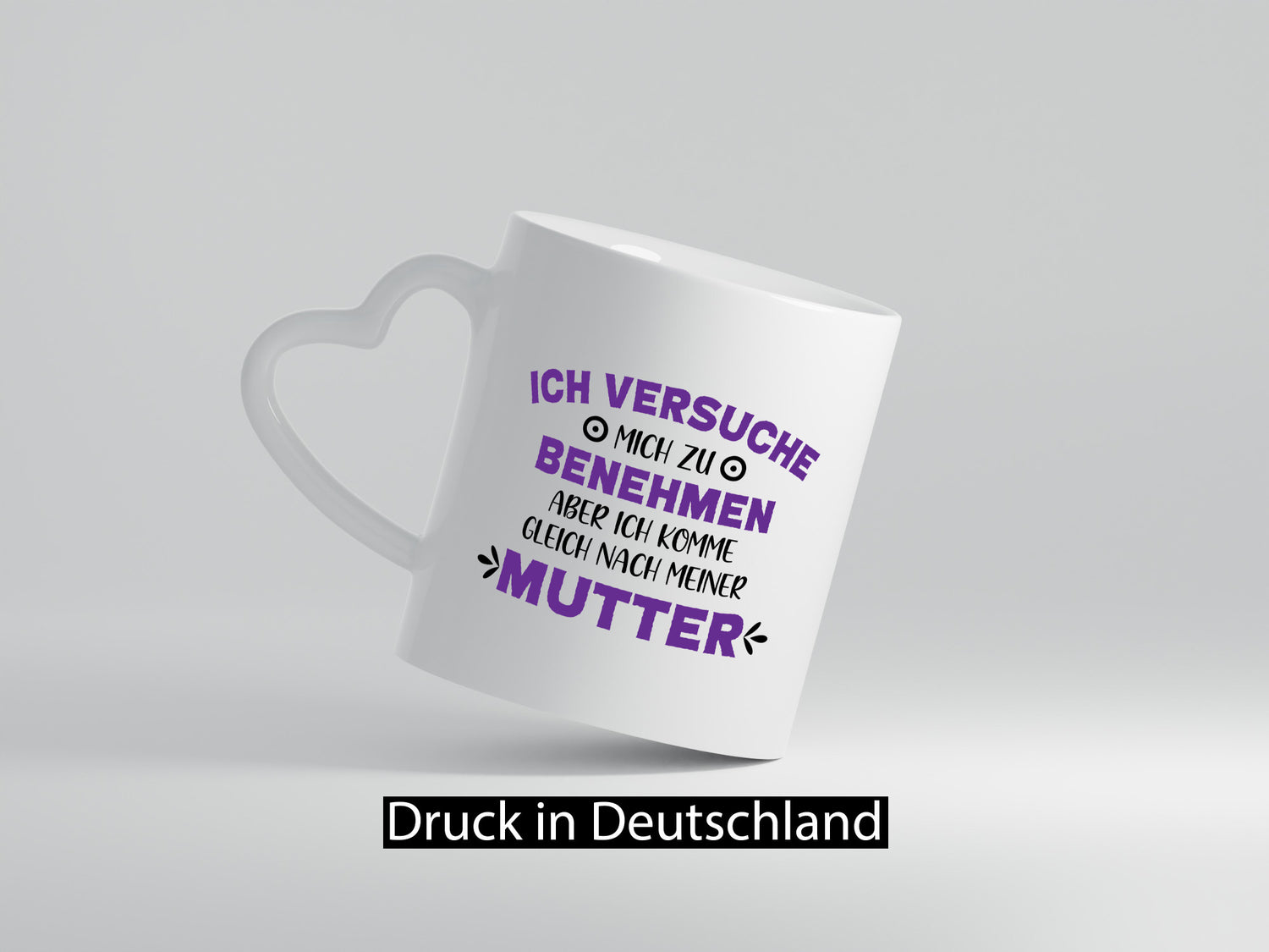 Ich komme nach meiner Mama | Muttertag Geschenk Familie Geschenkidee lustiger