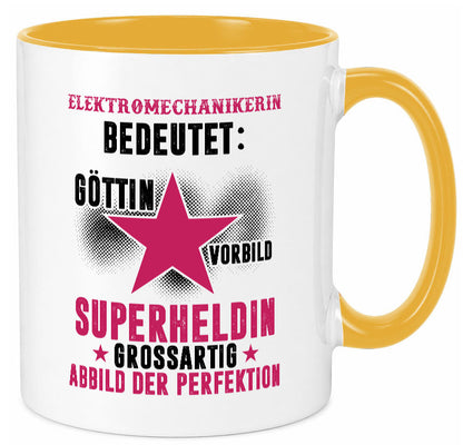 Bedeutung von Elektromechanikerin | Mechanikerin lustiger Spruch Geschenk Humor