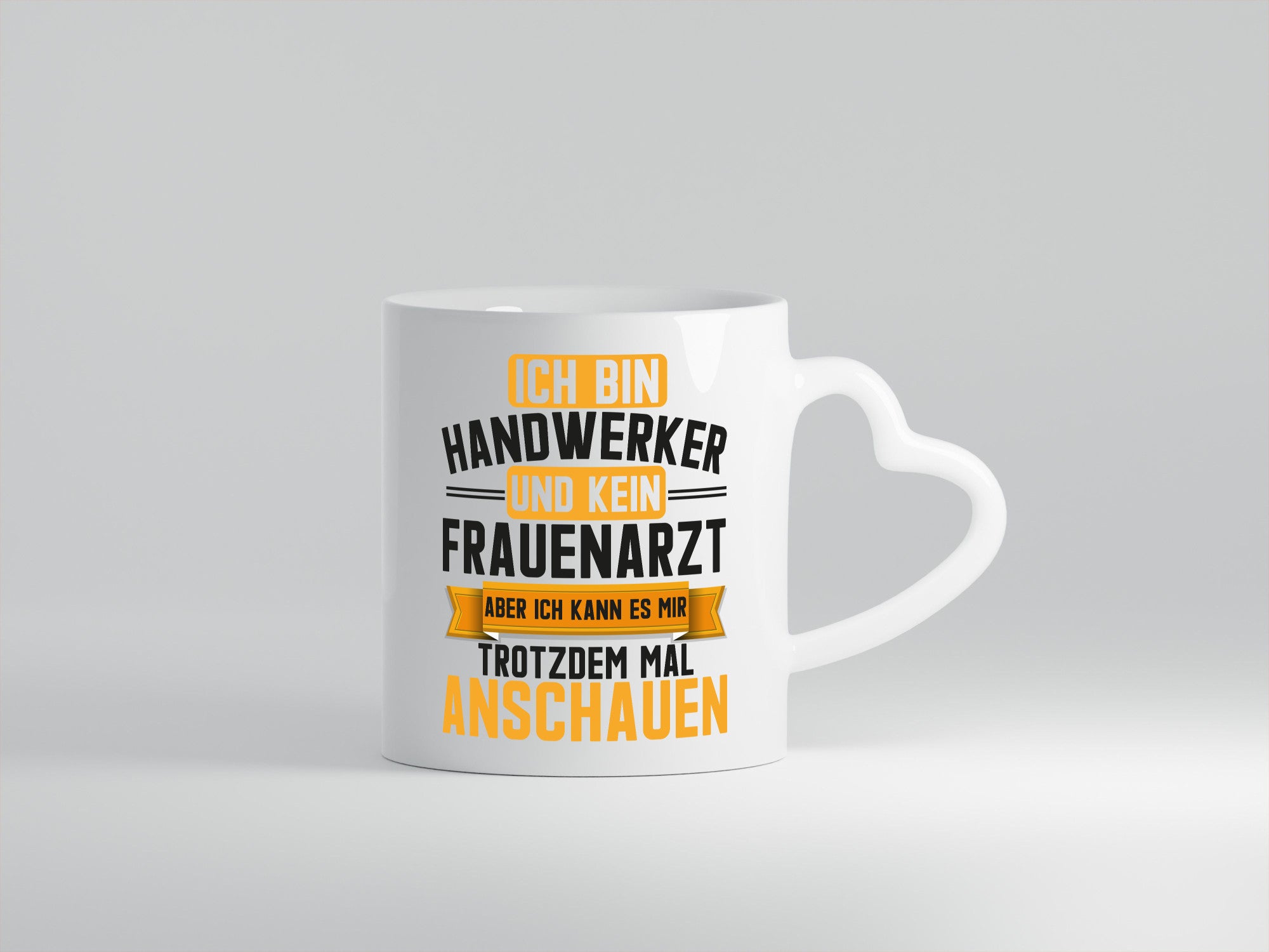 Ich bin handwerker und kein Frauenarzt | Beruf Geschenkidee Arbeit Kollegen
