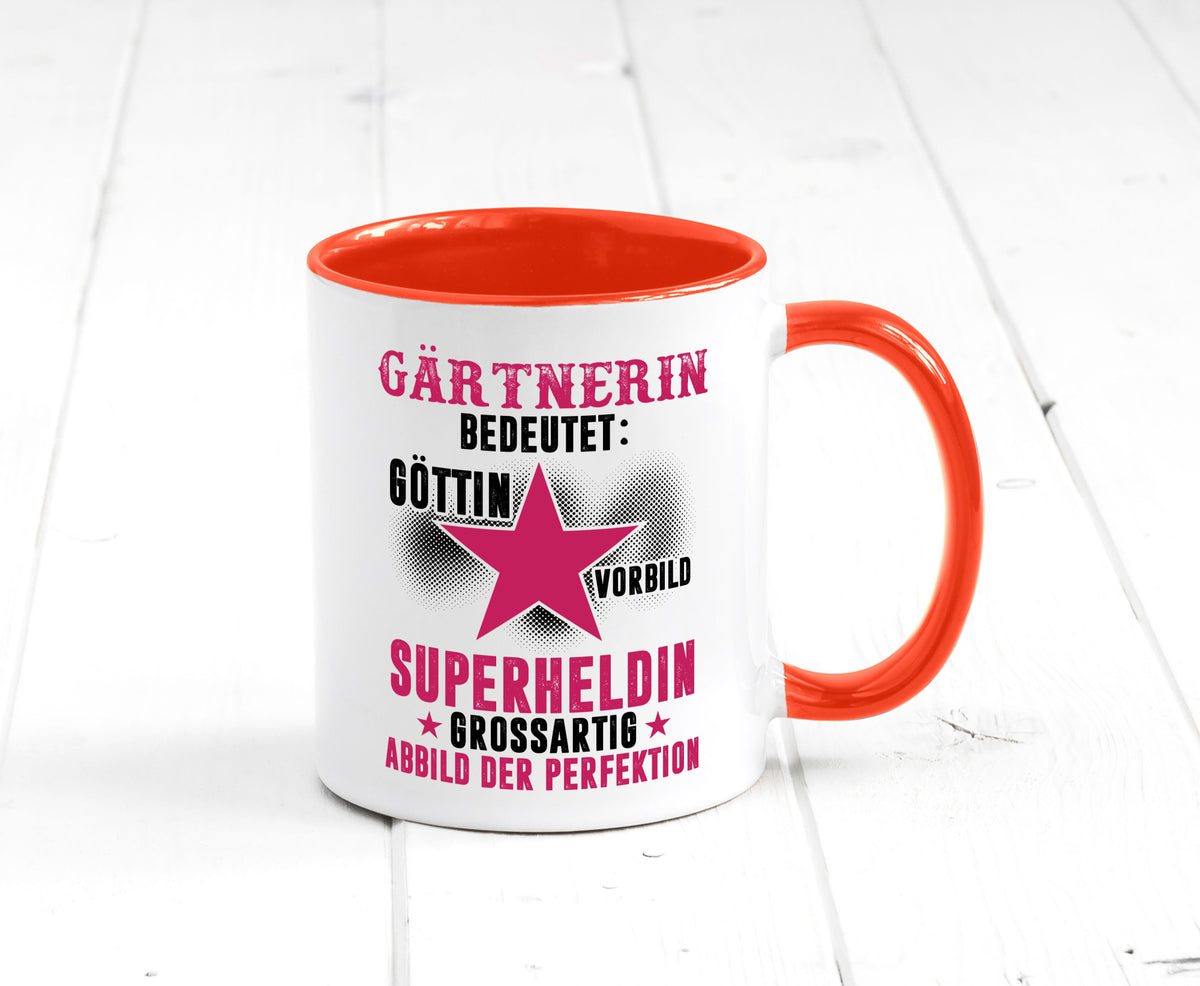 Bedeutung von Gärtnerin | Gartenbau lustiger Spruch Geschenk Humor Geschenkidee Tasse