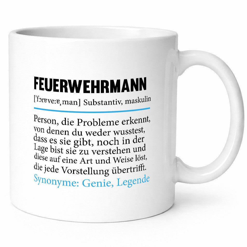 Feuerwehrmann | Spruch Beruf Feuerwehr lustig lustiger Geschenk Arbeit Kollegen