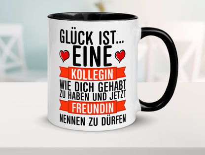 Kollegen Freundin | Arbeitskollegin Lieblingsfreundin lustiger Spruch Geschenk Tasse
