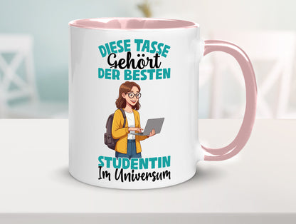 Im Universum: Studentin | Uni Studium Universität Geschenk Humor Geschenkidee