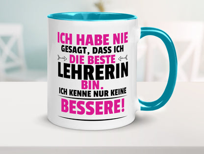 Die Beste Lehrerin | Schule Beruf Schüler Geschenk Arbeit Kollegen Büro