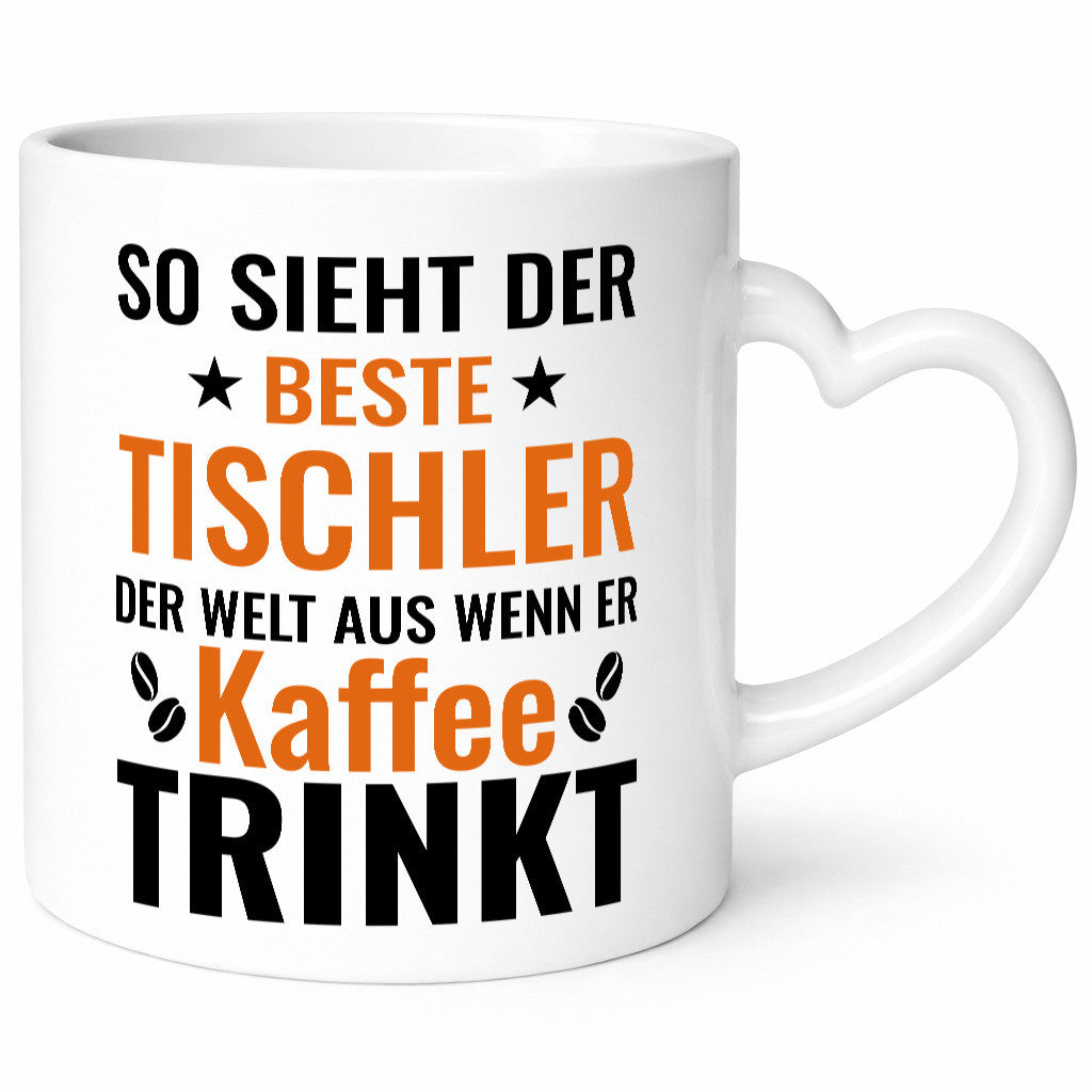 Kaffee trinkt: Tischler | Handwerk Beruf Tischlerei Humor Arbeit Kollegen Büro