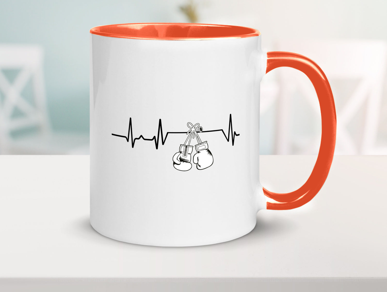 Boxen Herzschlag | Boxhandschuhe Boxer Sport lustig Humor Geschenkidee Geschenk