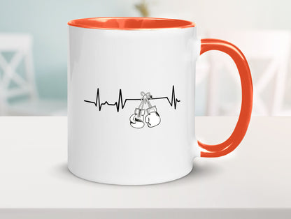 Boxen Herzschlag | Boxhandschuhe Boxer Sport lustig Humor Geschenkidee Geschenk