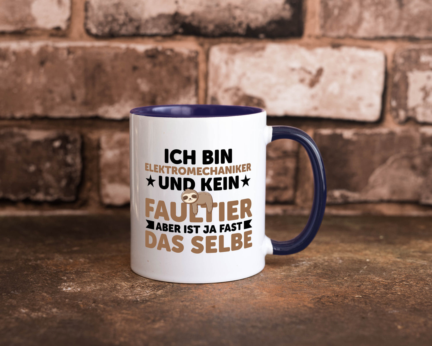 Ich bin kein Faultier: Elektromechaniker | Mechaniker Geschenkidee