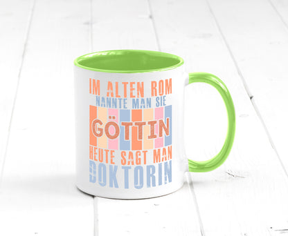 Heute sagt man: Doktorin | Doktorand Doktortitel Geschenk Humor Geschenkidee