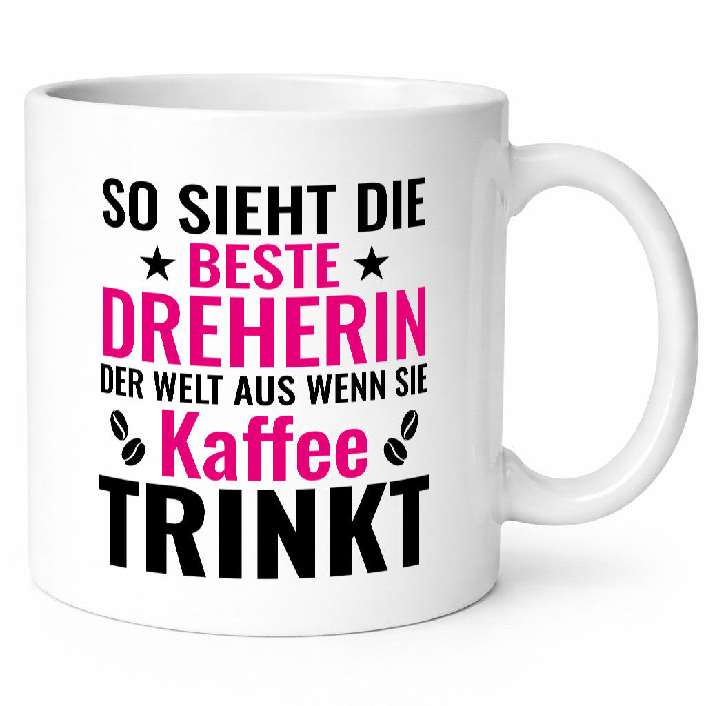 Kaffee trinkt: Dreherin | Fräser Dreher lustiger Spruch Geschenk Humor