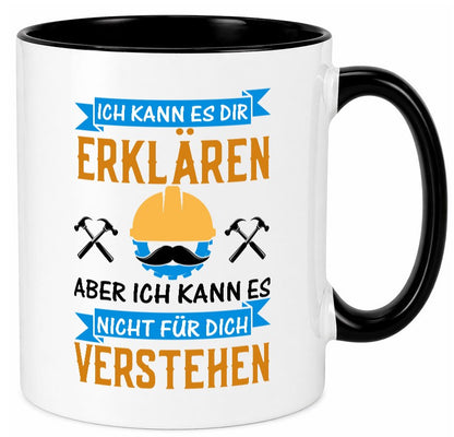 Ich kann es dir erklären | Dumme Mitarbeiter Arbeit lustiger Spruch Geschenk Tasse