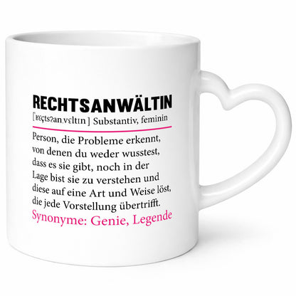 Rechtsanwältin | Spruch Jurstin Anwältin Humor v2 lustiger Geschenk