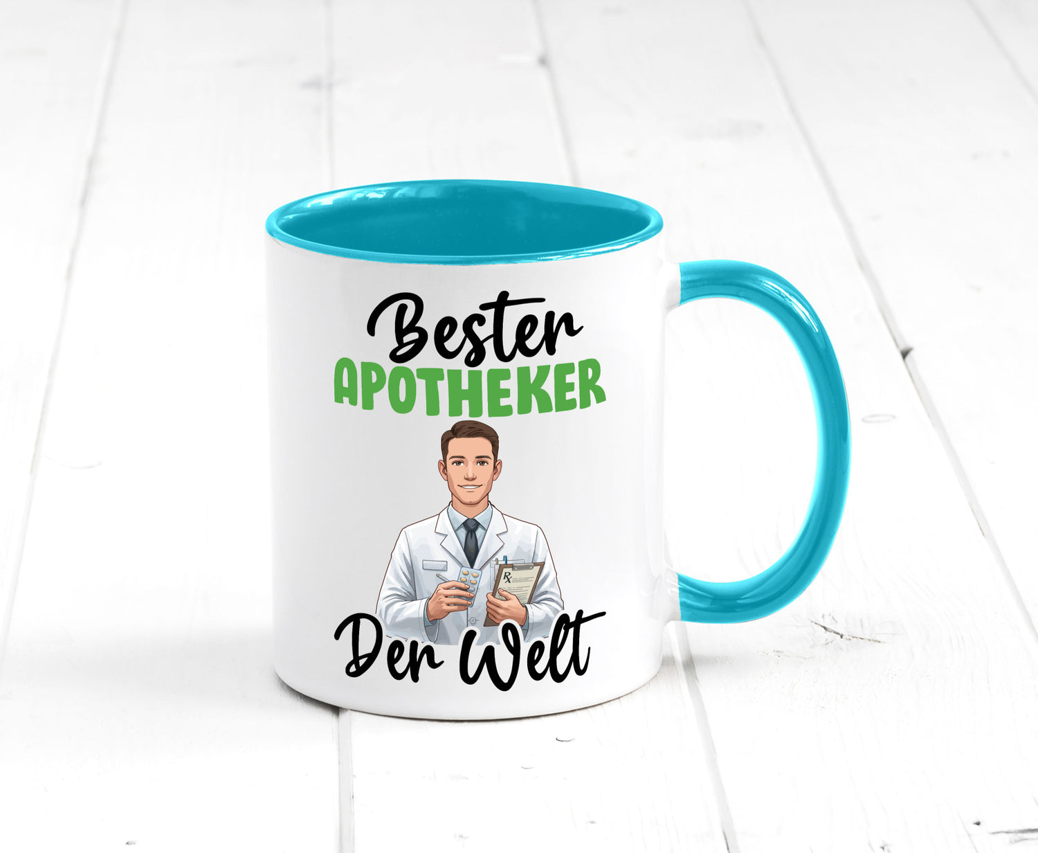 Bester Apotheker | Apotheke Pharmazie v2 Humor Geschenkidee Tasse