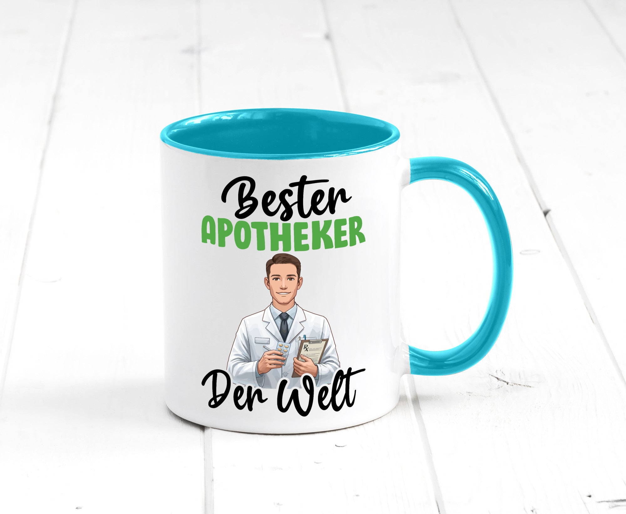 Bester Apotheker | Apotheke Pharmazie v2 Humor Geschenkidee Tasse
