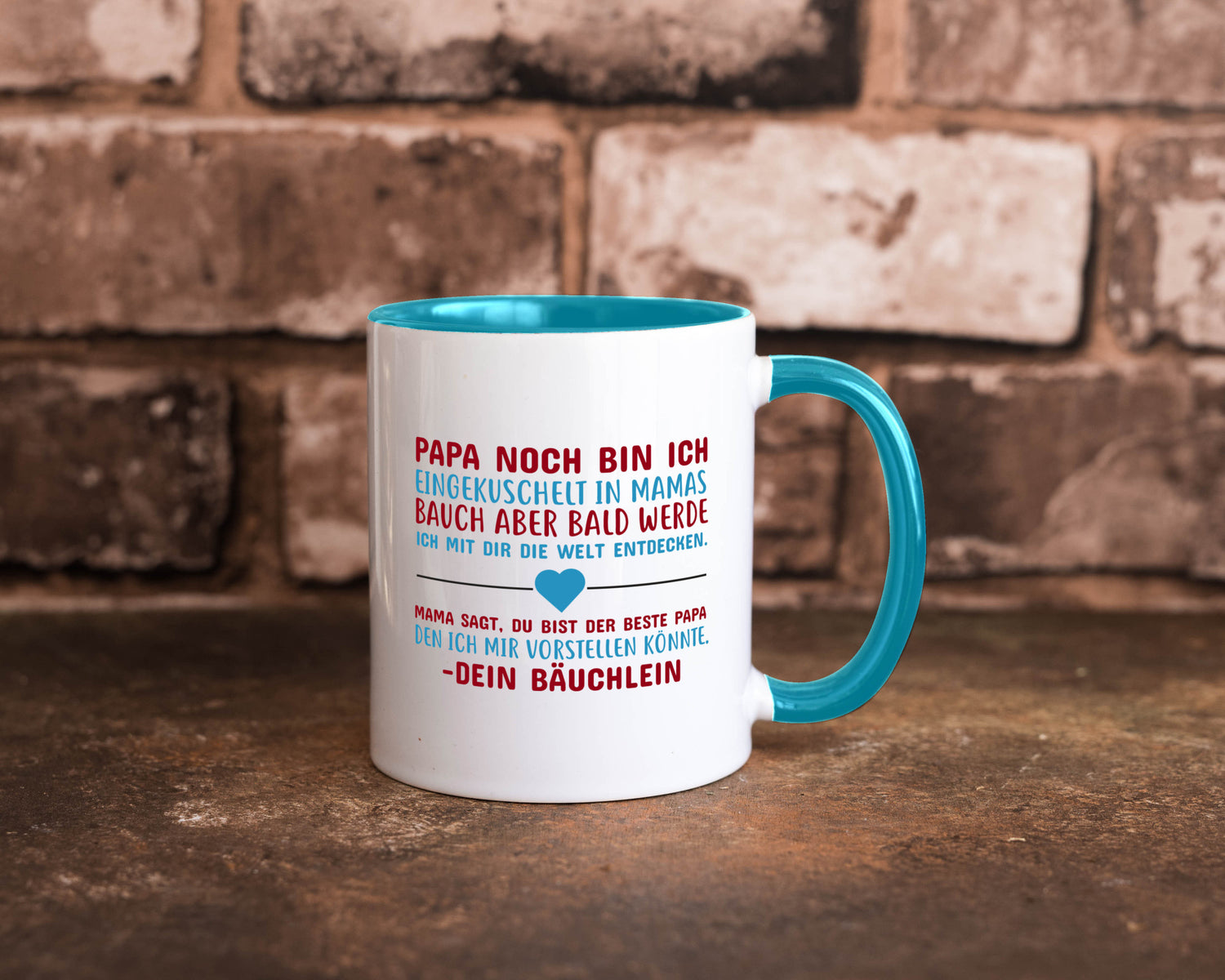 Schwangerschaft | Vaterschaft Tasse Papa Spruch Geschenk Familie Geschenkidee
