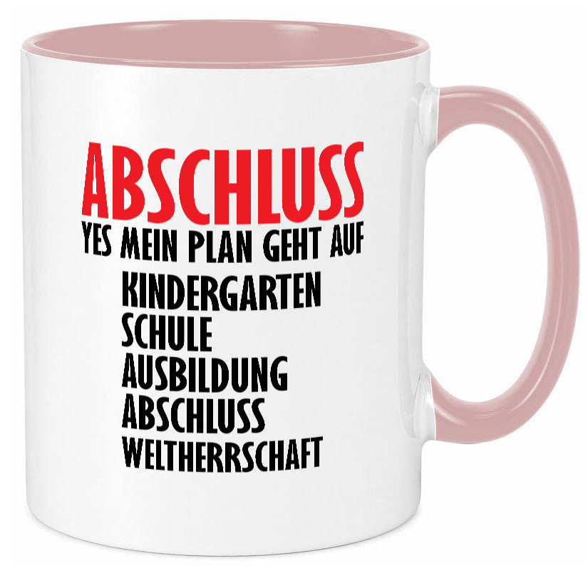 Abschluss Bachelor Geschenkidee Humor Tasse