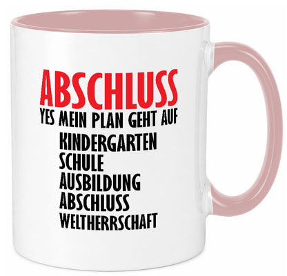 Abschluss Bachelor Geschenkidee Humor Tasse