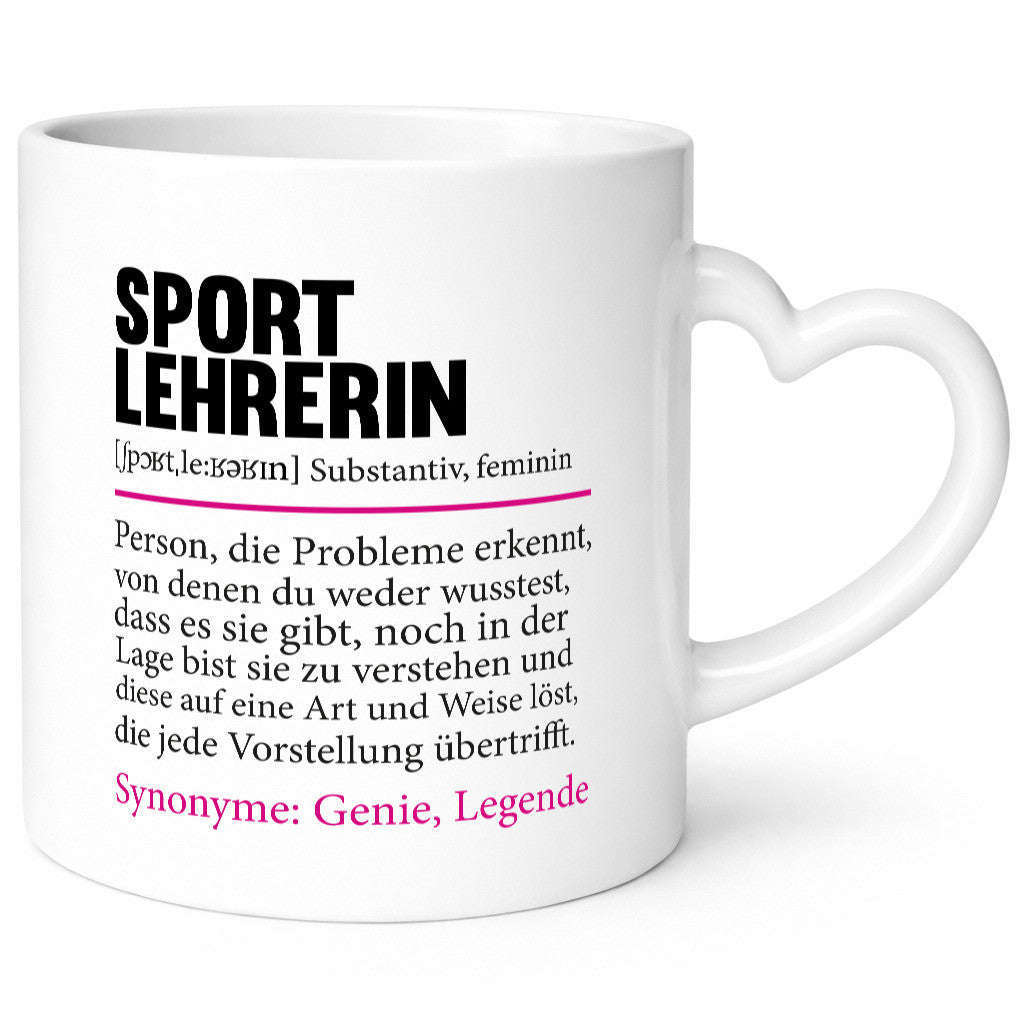 Sportlehrerin | Schule Lehrer Sport Spruch lustiger Geschenk Humor Geschenkidee