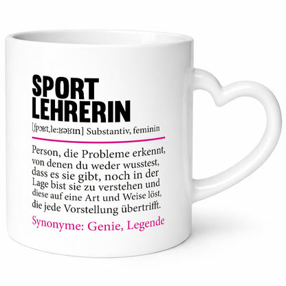 Sportlehrerin | Schule Lehrer Sport Spruch lustiger Geschenk Humor Geschenkidee