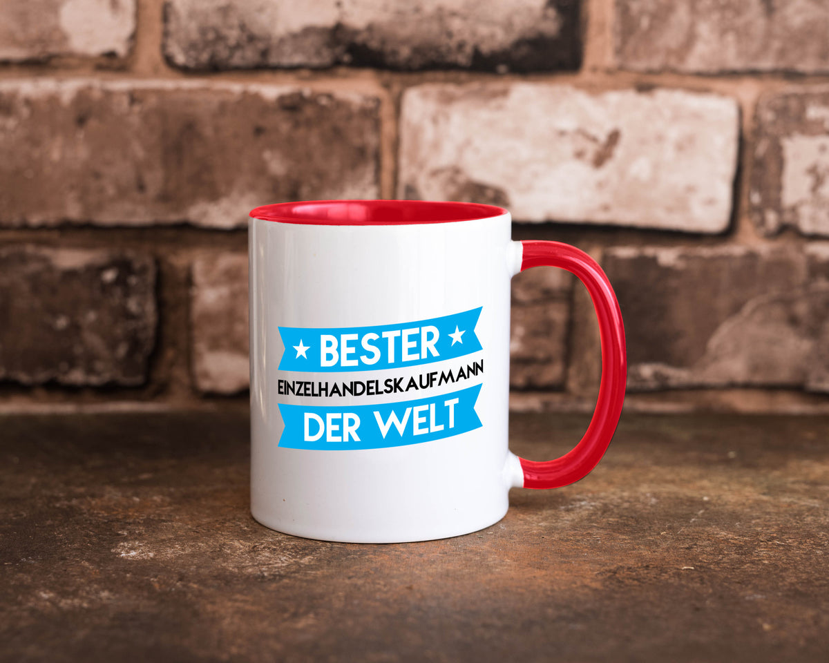 Bester Einzelhandelskaufmann | Einzelhandel Geschenk Humor Geschenkidee Tasse