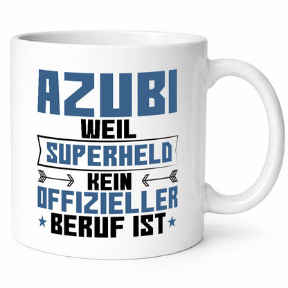 Superheld Azubi | Ausbildung Lehre Lehrling lustig Humor Geschenkidee Geschenk